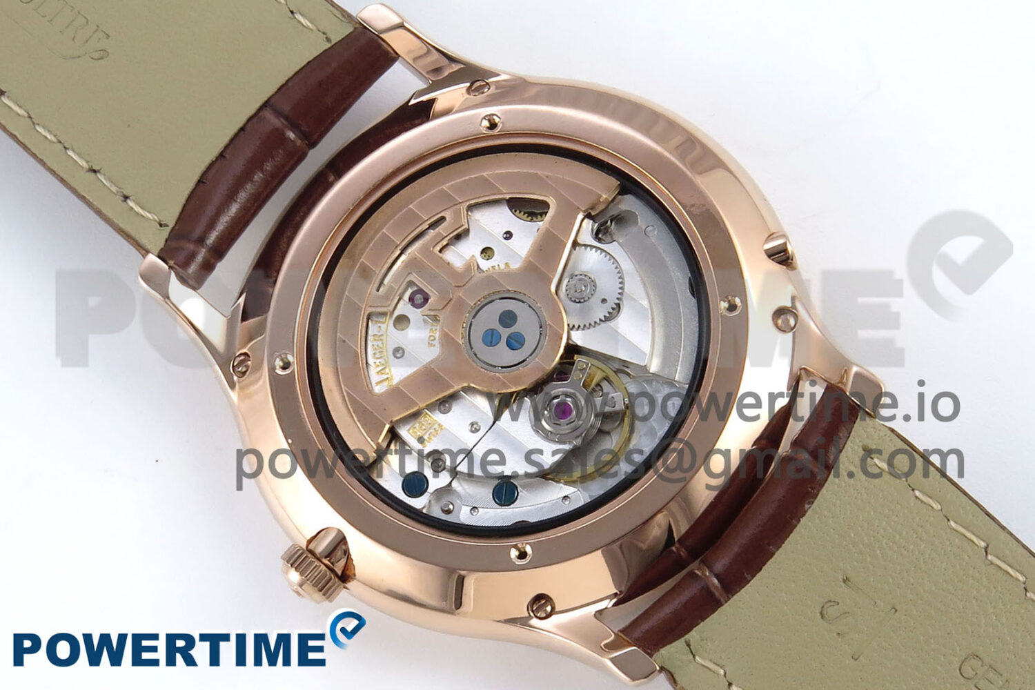 Master Ultra Thin Pert RG VRF 1:1 Best Edition White Dial on Brown Leather Strap MY9015 Mod - Image 12