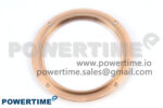 Master Ultra Thin Pert RG VRF 1:1 Best Edition White Dial on Brown Leather Strap MY9015 Mod - Image 14
