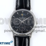 Master Ultra Thin Pert SS VRF 1:1 Best Edition Gray Dial on Brown Leather Strap MY9015 Mod