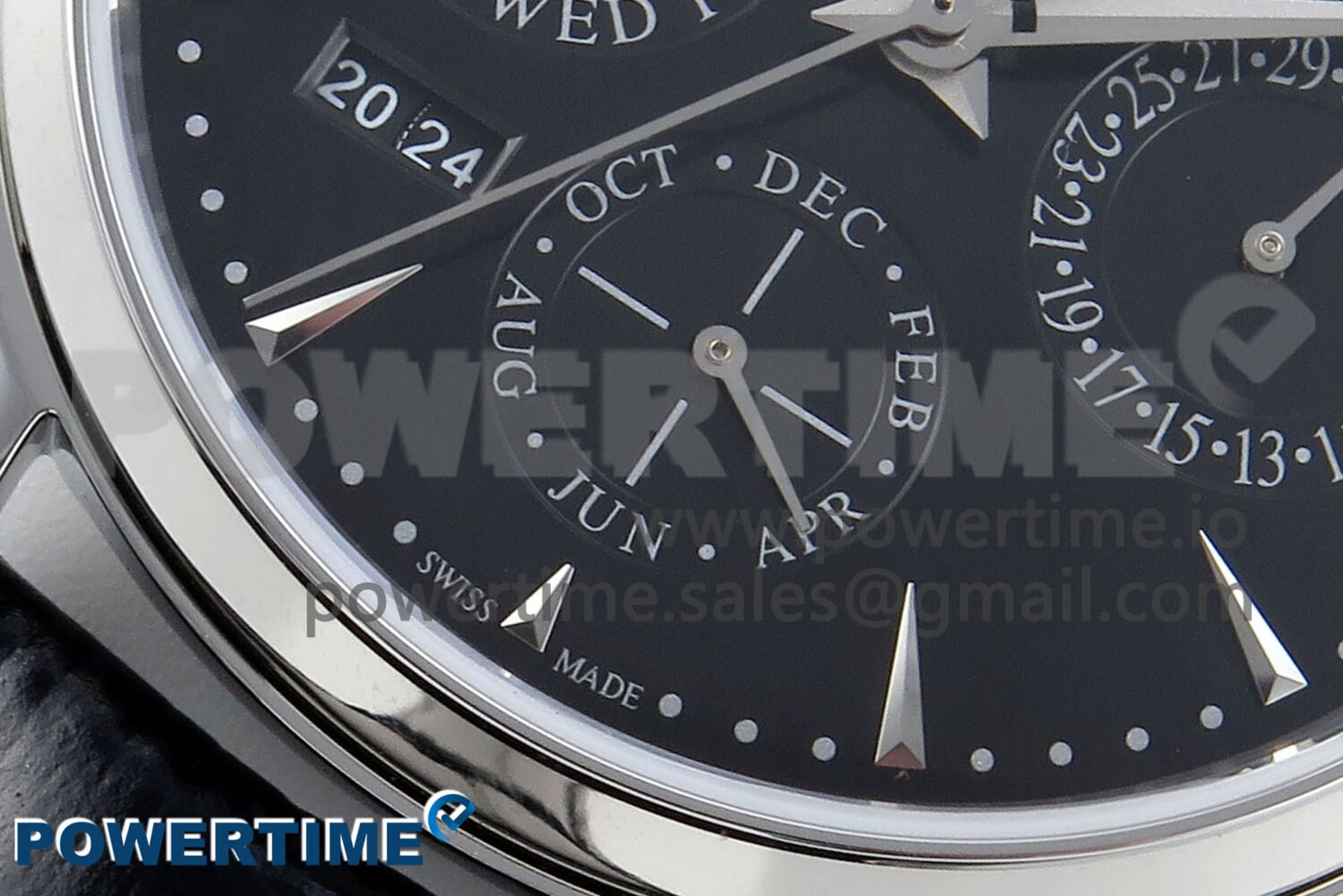 Master Ultra Thin Pert SS VRF 1:1 Best Edition Gray Dial on Brown Leather Strap MY9015 Mod - Image 5