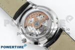 Master Ultra Thin Pert SS VRF 1:1 Best Edition Black Dial on Brown Leather Strap MY9015 Mod - Image 8