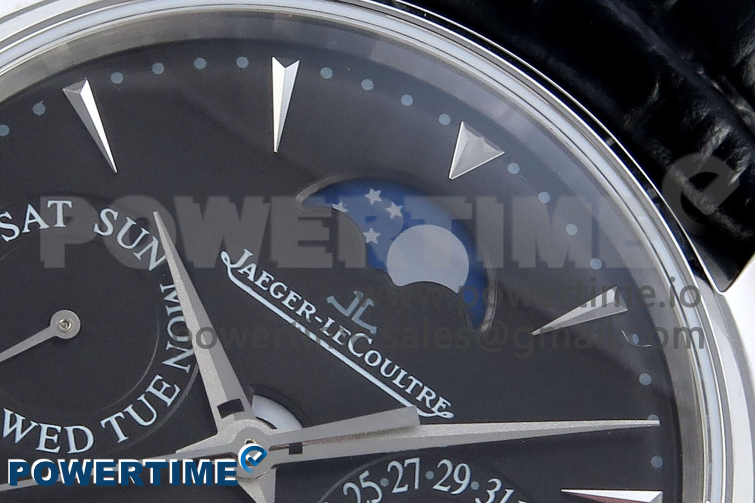 Master Ultra Thin Pert SS VRF 1:1 Best Edition Black Dial on Brown Leather Strap MY9015 Mod - Image 4
