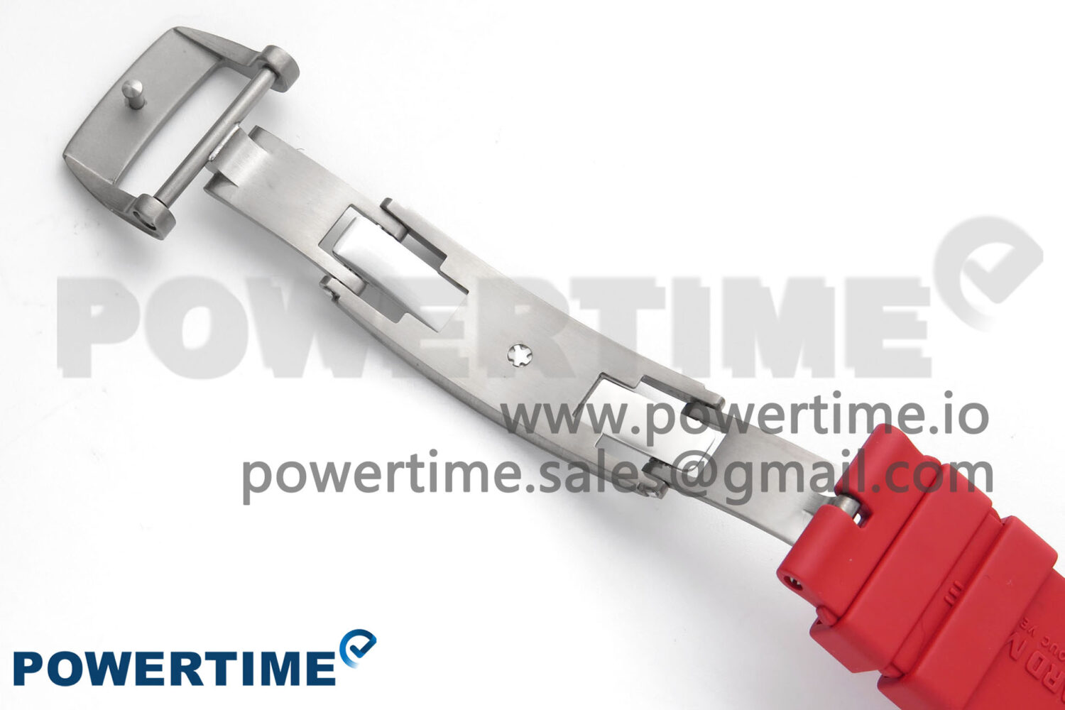 RM055 NTPT ZF 1:1 Best Edition White Bezel Red Crown on Shark Rubber Strap RMUL2 Super Clone - Image 12
