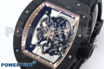 RM055 NTPT ZF 1:1 Best Edition RG Bezel Black Crown on Shark Rubber Strap RMUL2 Super Clone - Image 3