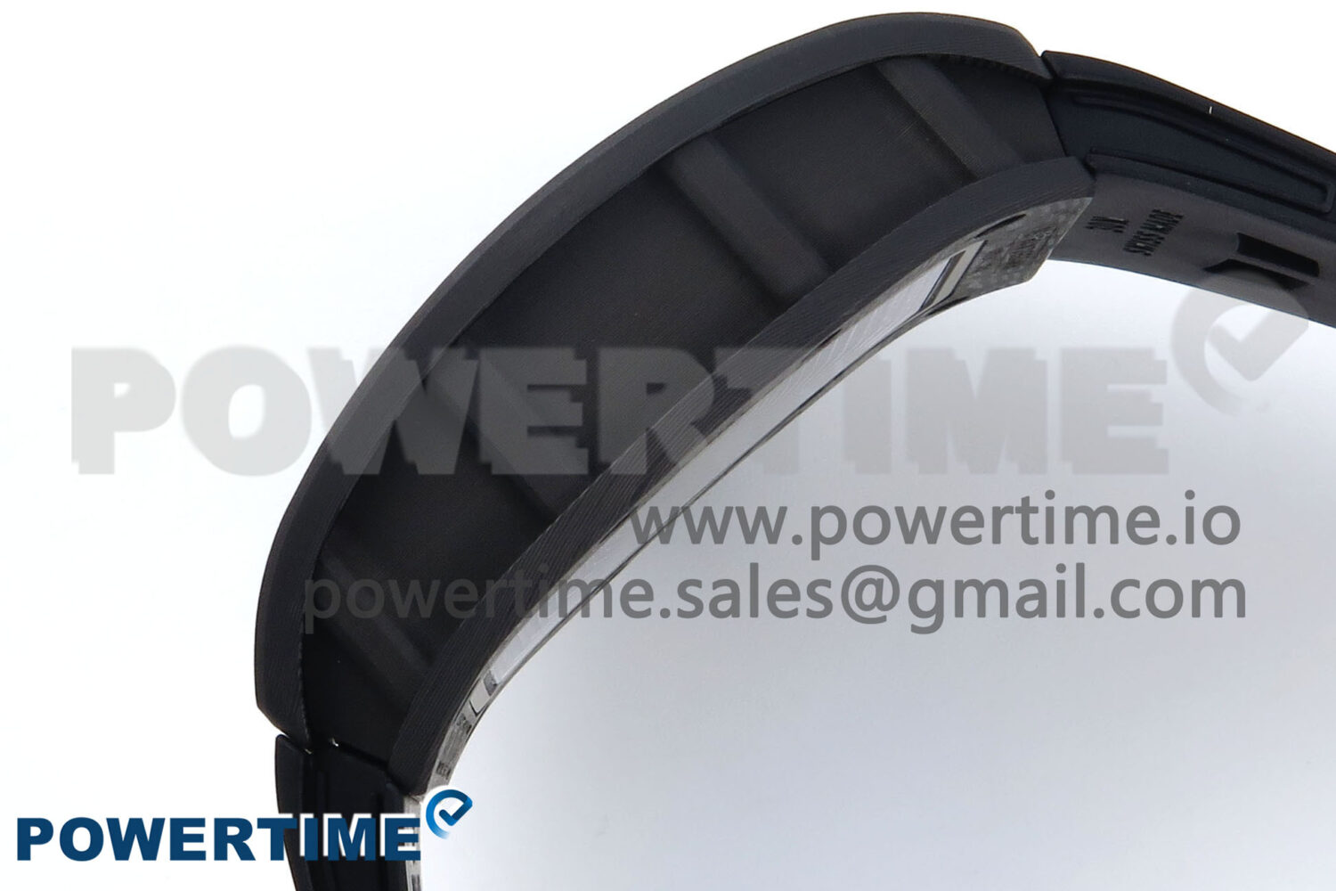 RM055 NTPT ZF 1:1 Best Edition RG Bezel Black Crown on Shark Rubber Strap RMUL2 Super Clone - Image 6