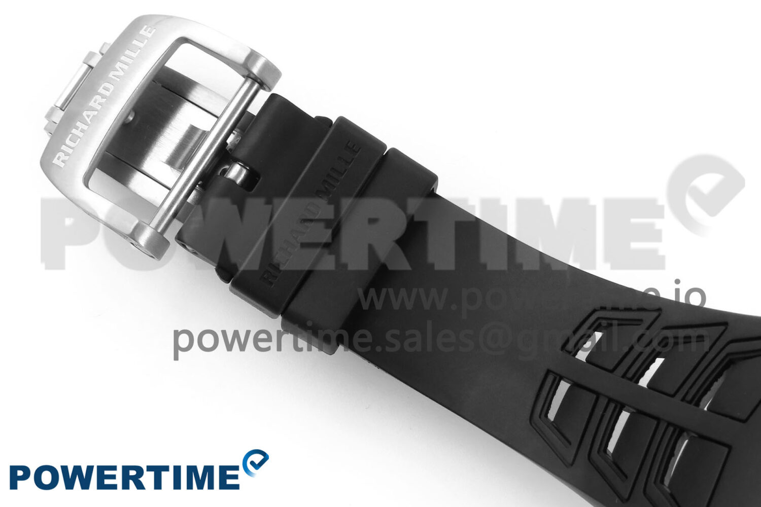 RM055 NTPT ZF 1:1 Best Edition RG Bezel Black Crown on Shark Rubber Strap RMUL2 Super Clone - Image 9