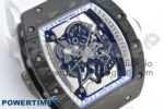 RM055 NTPT/Ti ZF 1:1 Best Edition White Bezel White Crown on Shark Rubber Strap RMUL2 Super Clone - Image 2