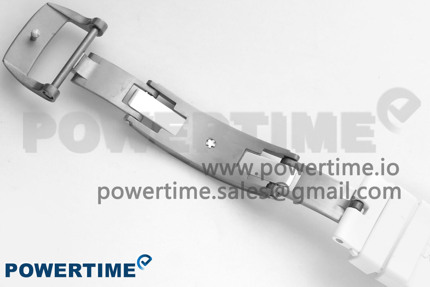 RM055 NTPT/Ti ZF 1:1 Best Edition White Bezel White Crown on Shark Rubber Strap RMUL2 Super Clone - Image 9