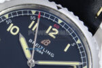 Navitimer 8 Automatic 41mm SS TF 1:1 Best Edition Black Dial on Black Leather Strap A2824 - Image 4