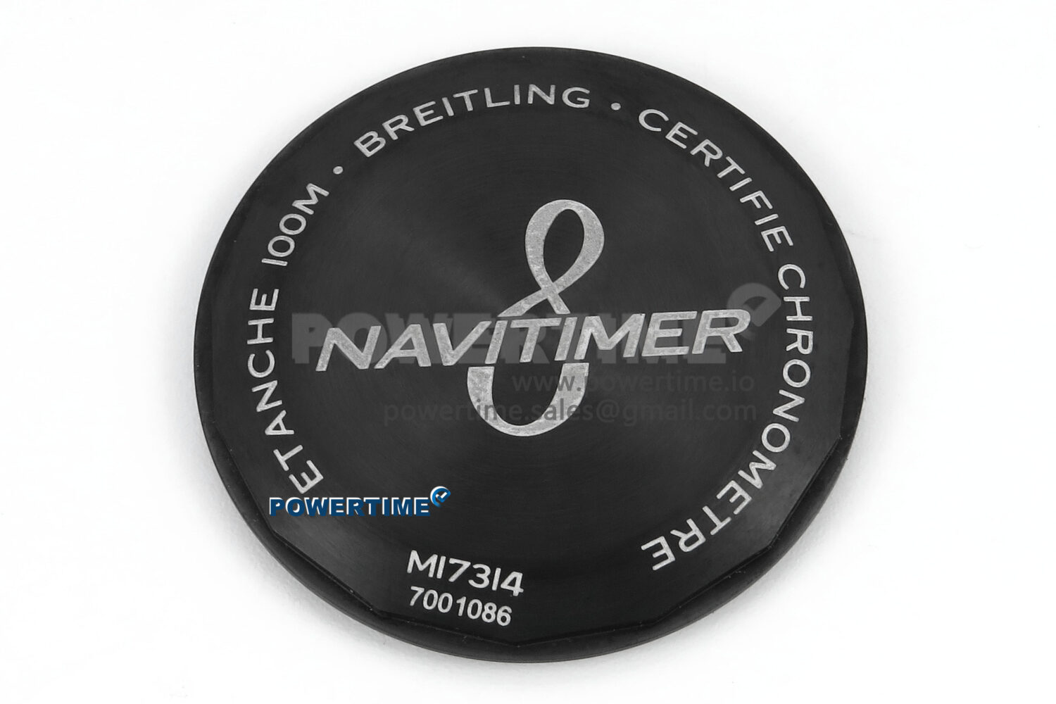 Navitimer 8 Automatic 41mm PVD TF 1:1 Best Edition Black Dial on Black Leather Strap A2824 - Image 11