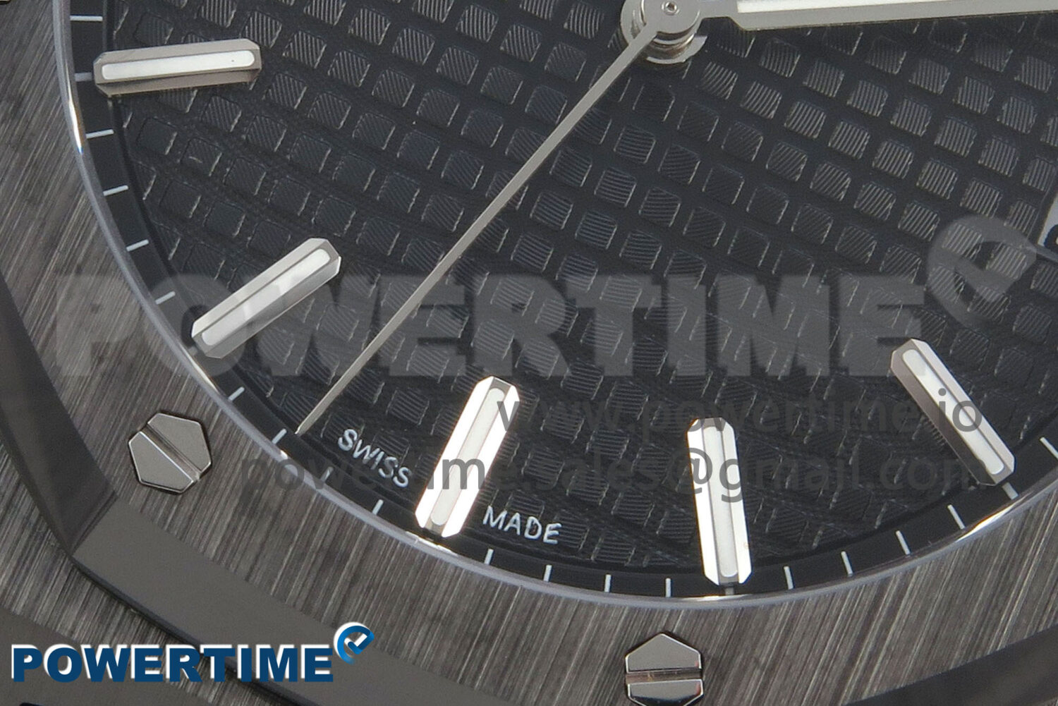 Royal Oak 41mm 15500 APSF 1:1 Best Edition Black Dial on Black Ceramic Bracelet SA4302 Super Clone - Image 5