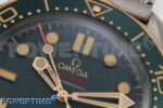 Seamaster 300M Diver Titanium/Bronze Gold VSF 1:1 Best Edition Green Dial on Titanium Mesh Bracelet A8806 - Image 4