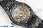 Royal Oak 41mm 15500 APSF 1:1 Best Edition Black Dial on Black Ceramic Bracelet SA4302 Super Clone - Image 8