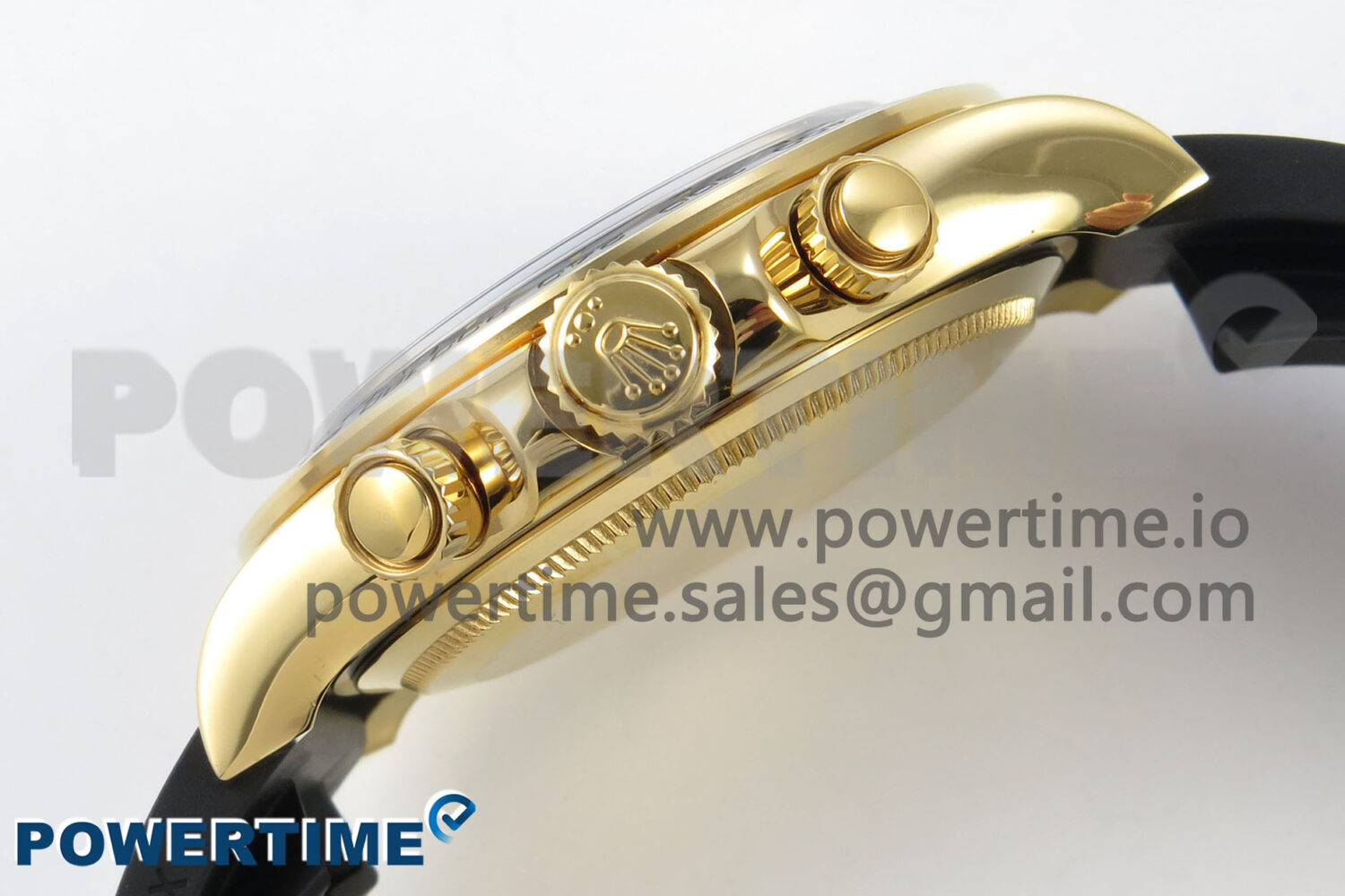 Daytona 126518 Clean YG 1:1 Best Edition White Dial on Oysterflex Rubber Strap DD4131 - Image 7