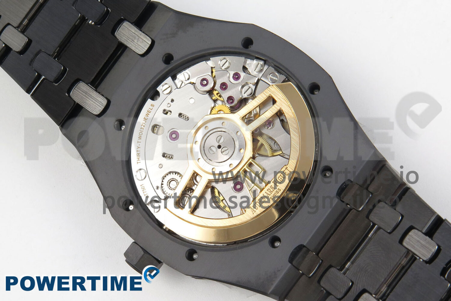 Royal Oak 41mm 15500 APSF 1:1 Best Edition Black Dial on Black Ceramic Bracelet SA4302 Super Clone - Image 9