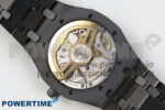 Royal Oak 41mm 15500 APSF 1:1 Best Edition Black Dial on Black Ceramic Bracelet SA4302 Super Clone - Image 10