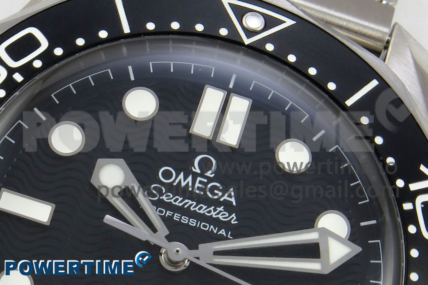 Seamaster 300M 42mm SS VSF Best Edition Black Dial On Mesh Bracelet A8806 - Image 4