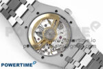 Royal Oak 15510 SS APSF 1:1 Best Edition Blue Dial on SS Bracelet SA4302 Super Clone V2 (SW Dial) - Image 7