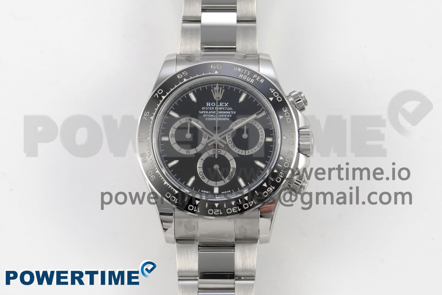 Daytona 126500 Clean 1:1 Best Edition 904L SS Case and Bracelet Black Dial DD4131 - Image 1