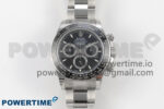 Daytona 126500 Clean 1:1 Best Edition 904L SS Case and Bracelet Black Dial DD4131