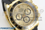 Daytona 126518 YG Clean 1:1 Best Edition YG Dial on Oysterflex Strap DD4131 - Image 2