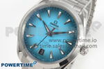 Seamaster 150M SS VSF 1:1 Best Edition Turquoise Blue Dial on SS Bracelet A8900 Super Clone - Image 3