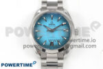 Seamaster 150M SS VSF 1:1 Best Edition Turquoise Blue Dial on SS Bracelet A8900 Super Clone