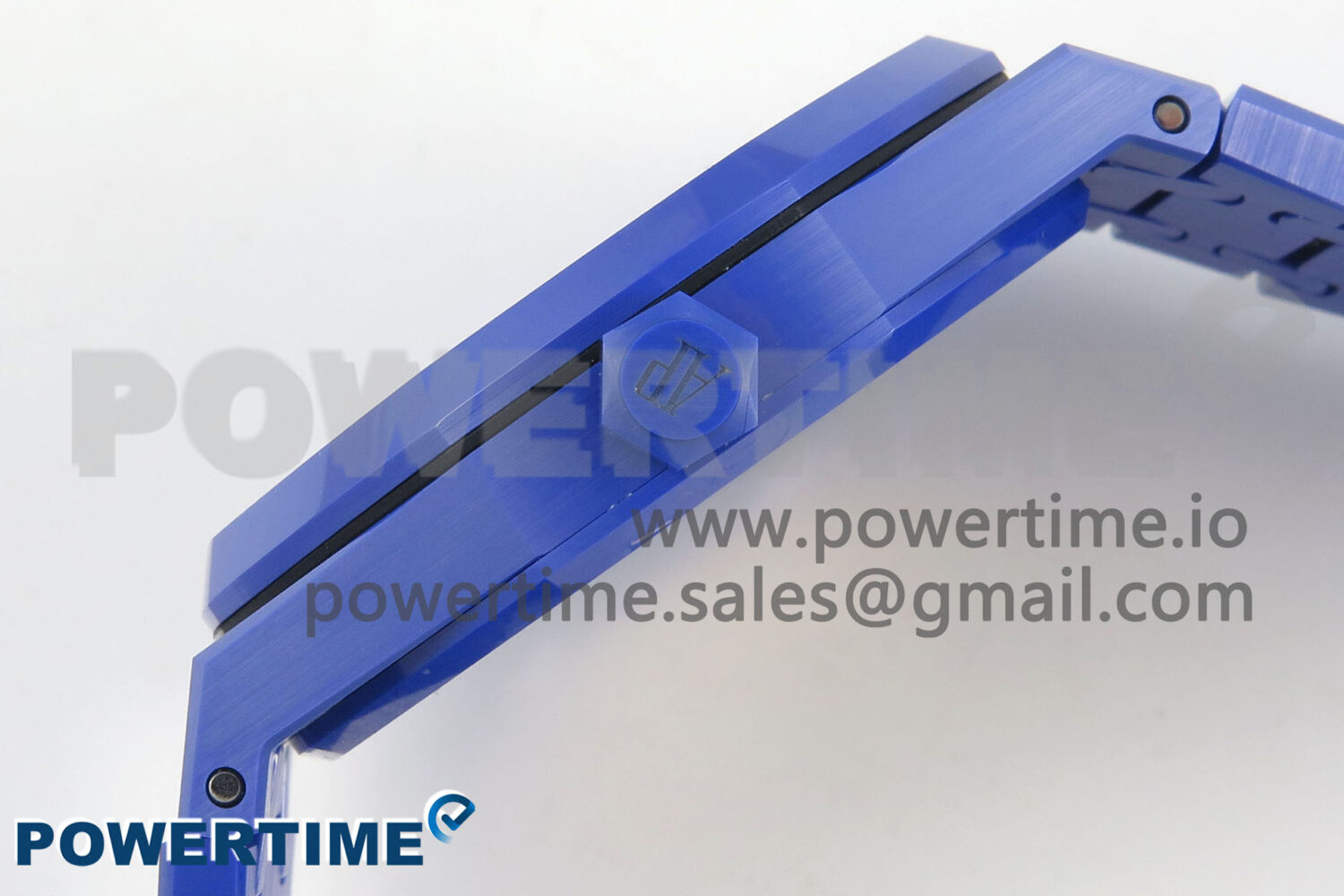 Royal Oak 41mm 15500 APSF 1:1 Best Edition Blue Dial on Blue Ceramic Bracelet SA4302 Super Clone - Image 6