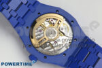 Royal Oak 41mm 15500 APSF 1:1 Best Edition Blue Dial on Blue Ceramic Bracelet SA4302 Super Clone - Image 9