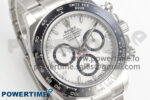 Daytona 126500 Panda Clean 1:1 Best Edition 904L SS Case and Bracelet White Dial DD4131 - Image 2