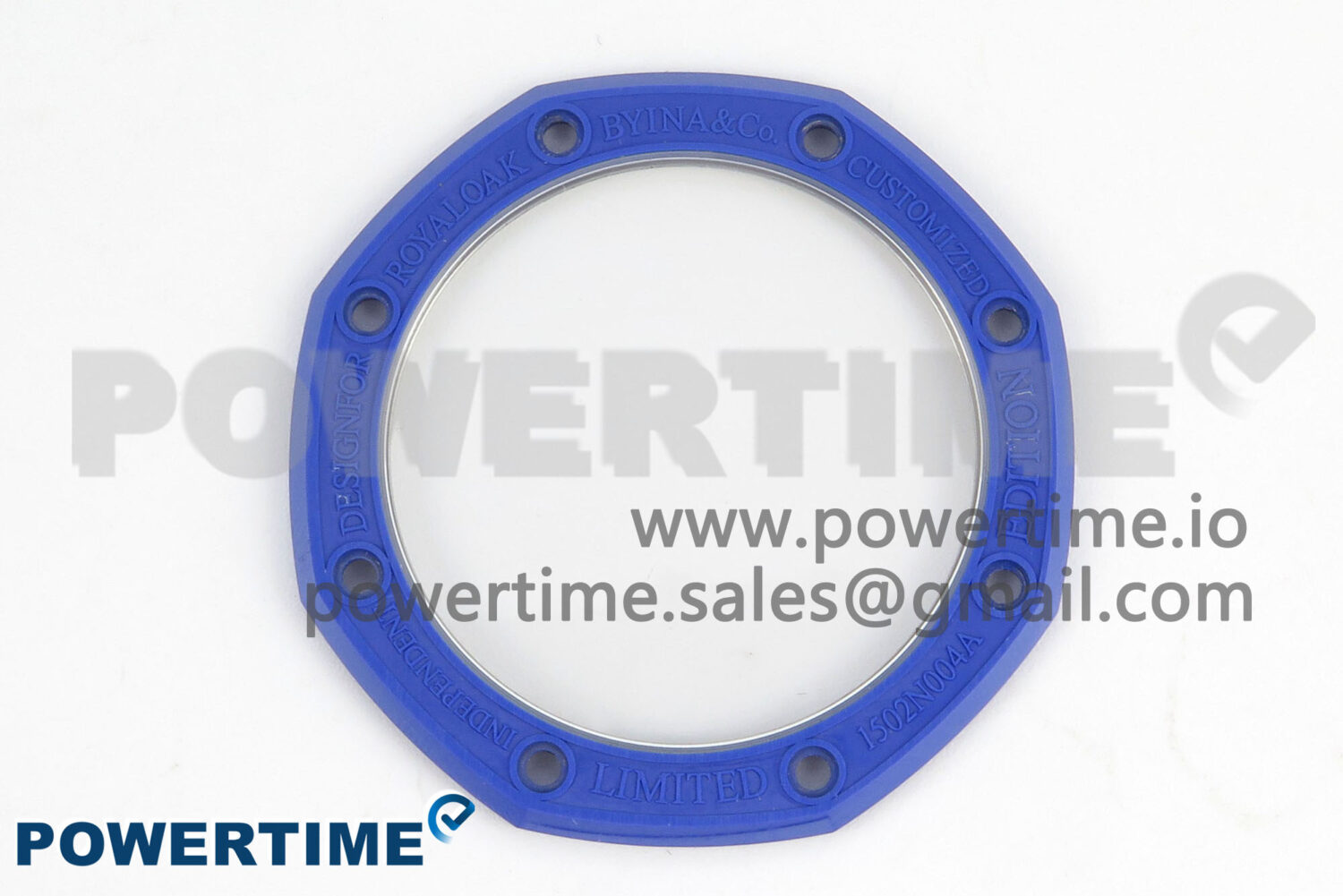 Royal Oak 41mm 15500 APSF 1:1 Best Edition Blue Dial on Blue Ceramic Bracelet SA4302 Super Clone - Image 11
