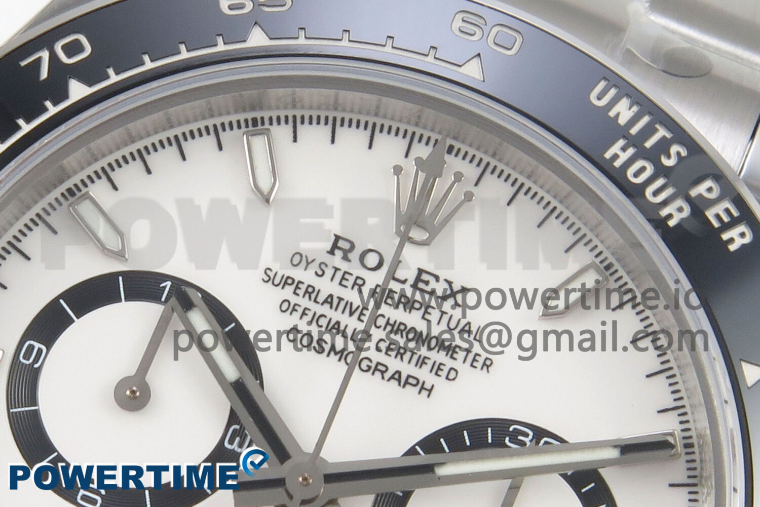 Daytona 126500 Panda Clean 1:1 Best Edition 904L SS Case and Bracelet White Dial DD4131 - Image 4