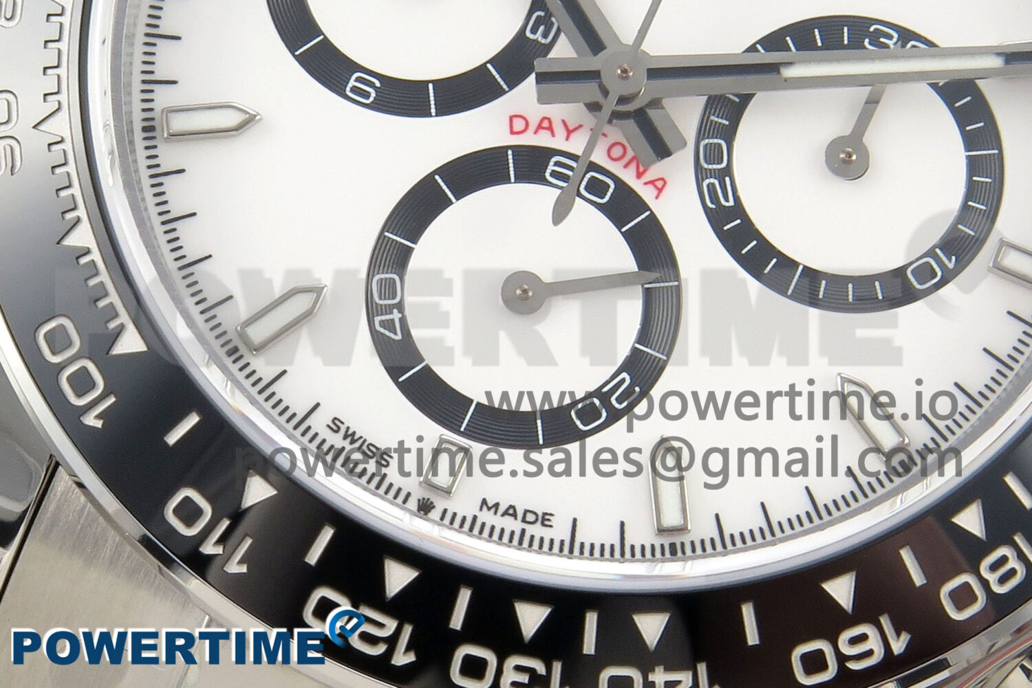 Daytona 126500 Panda Clean 1:1 Best Edition 904L SS Case and Bracelet White Dial DD4131 - Image 5