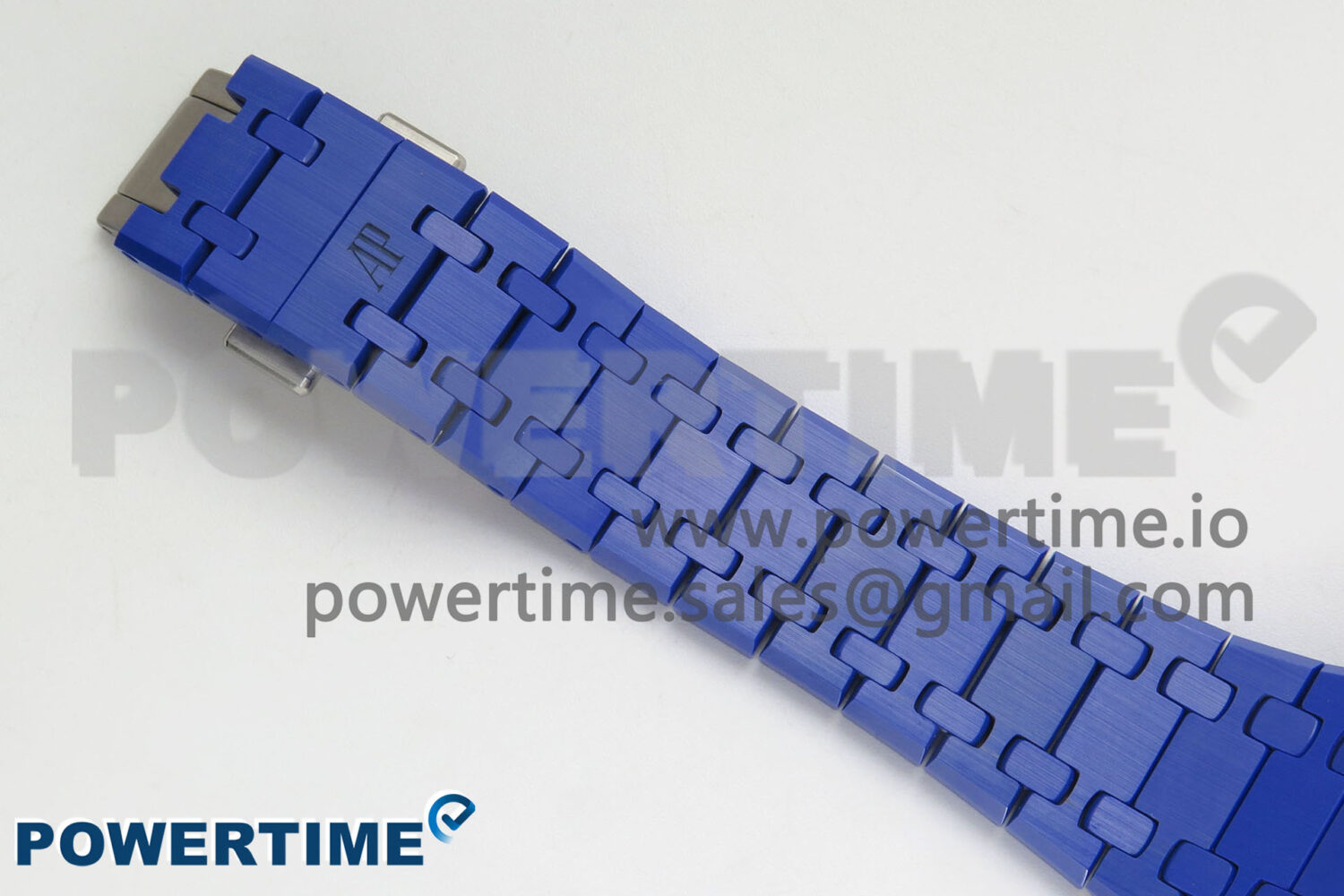 Royal Oak 41mm 15500 APSF 1:1 Best Edition White Dial on Blue Ceramic Bracelet SA4302 Super Clone - Image 16