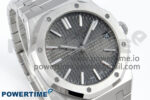 Royal Oak 15510 SS APSF 1:1 Best Edition Gray Dial on SS Bracelet SA4302 Super Clone V2 (SW Dial) - Image 2