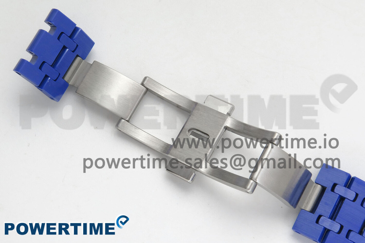 Royal Oak 41mm 15500 APSF 1:1 Best Edition Blue Dial on Blue Ceramic Bracelet SA4302 Super Clone - Image 15