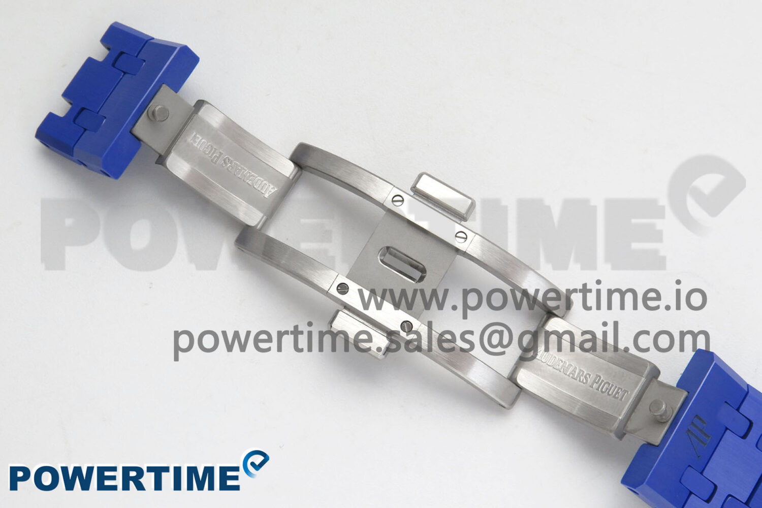 Royal Oak 41mm 15500 APSF 1:1 Best Edition Blue Dial on Blue Ceramic Bracelet SA4302 Super Clone - Image 16