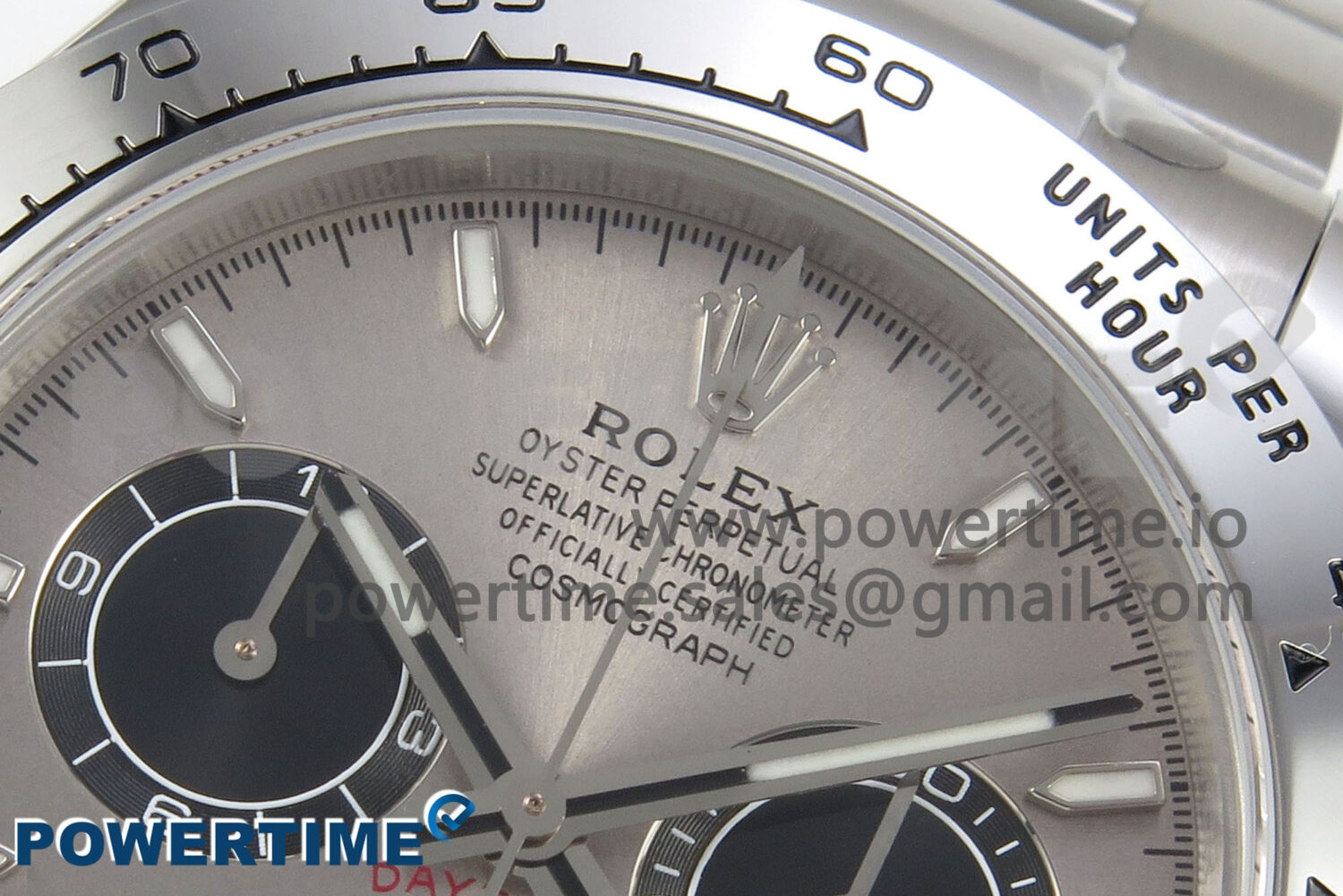 Daytona 126509 904L SS Clean 1:1 Best Edition Gray/Black Dial on 904L SS Bracelet Super Clone DD4131 - Image 4