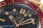 Seamaster 300M Diver Rose Gold VSF 1:1 Best Edition Black Dial on Mesh Bracelet A8806 - Image 4