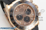Daytona 116515 QF 1:1 Best Edition RG/Black Dial on Oysterflex Strap SH4130 V11（Gain Weight） - Image 2