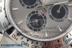 Daytona 126509 904L SS Clean 1:1 Best Edition Gray/Black Dial on 904L SS Bracelet Super Clone DD4131 - Image 5