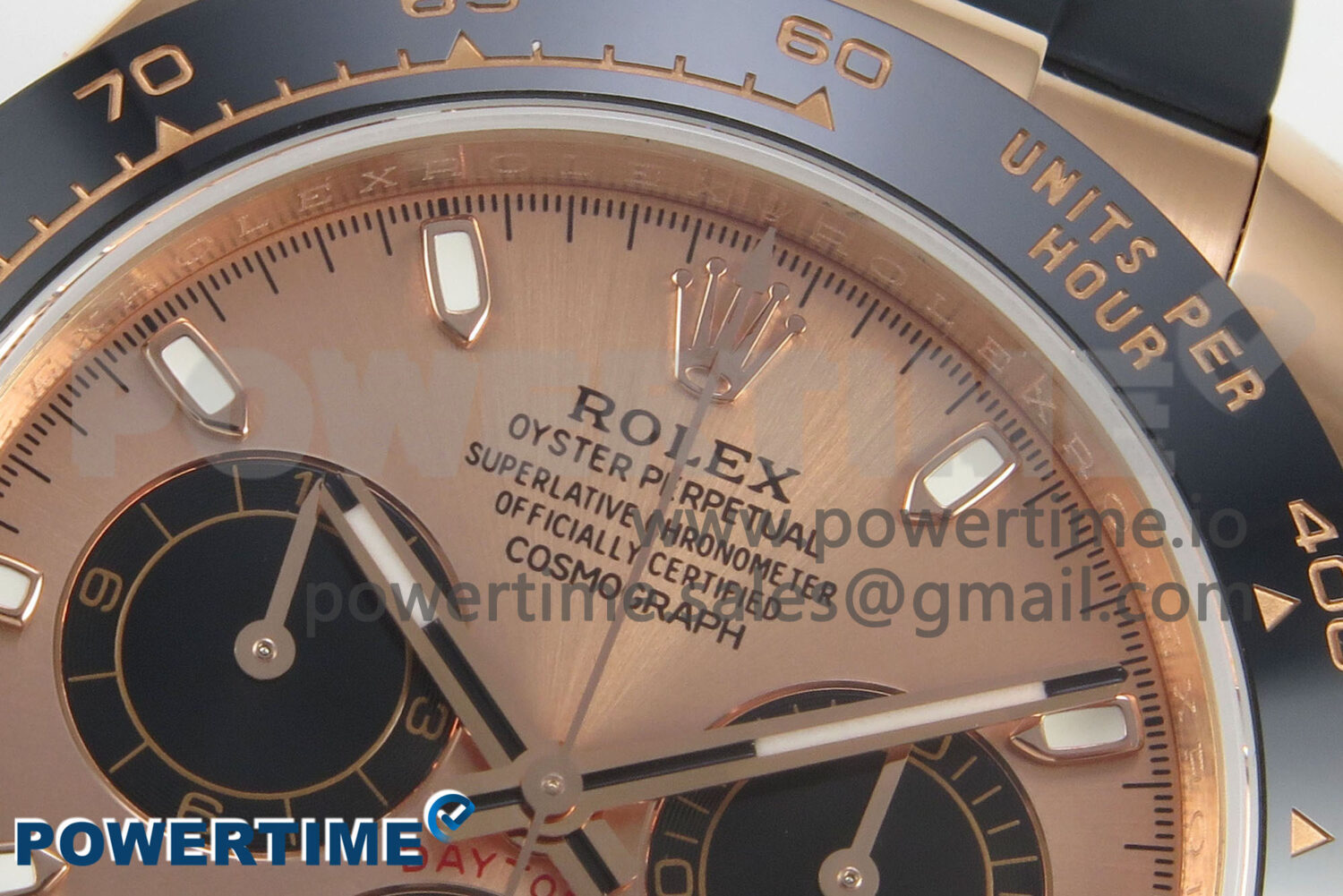 Daytona 116515 QF 1:1 Best Edition RG/Black Dial on Oysterflex Strap SH4130 V11（Gain Weight） - Image 4
