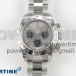 Daytona 126509 SS Clean Plus 1:1 Best Edition Gray/Black Dial on Oysterflex Strap DD4131
