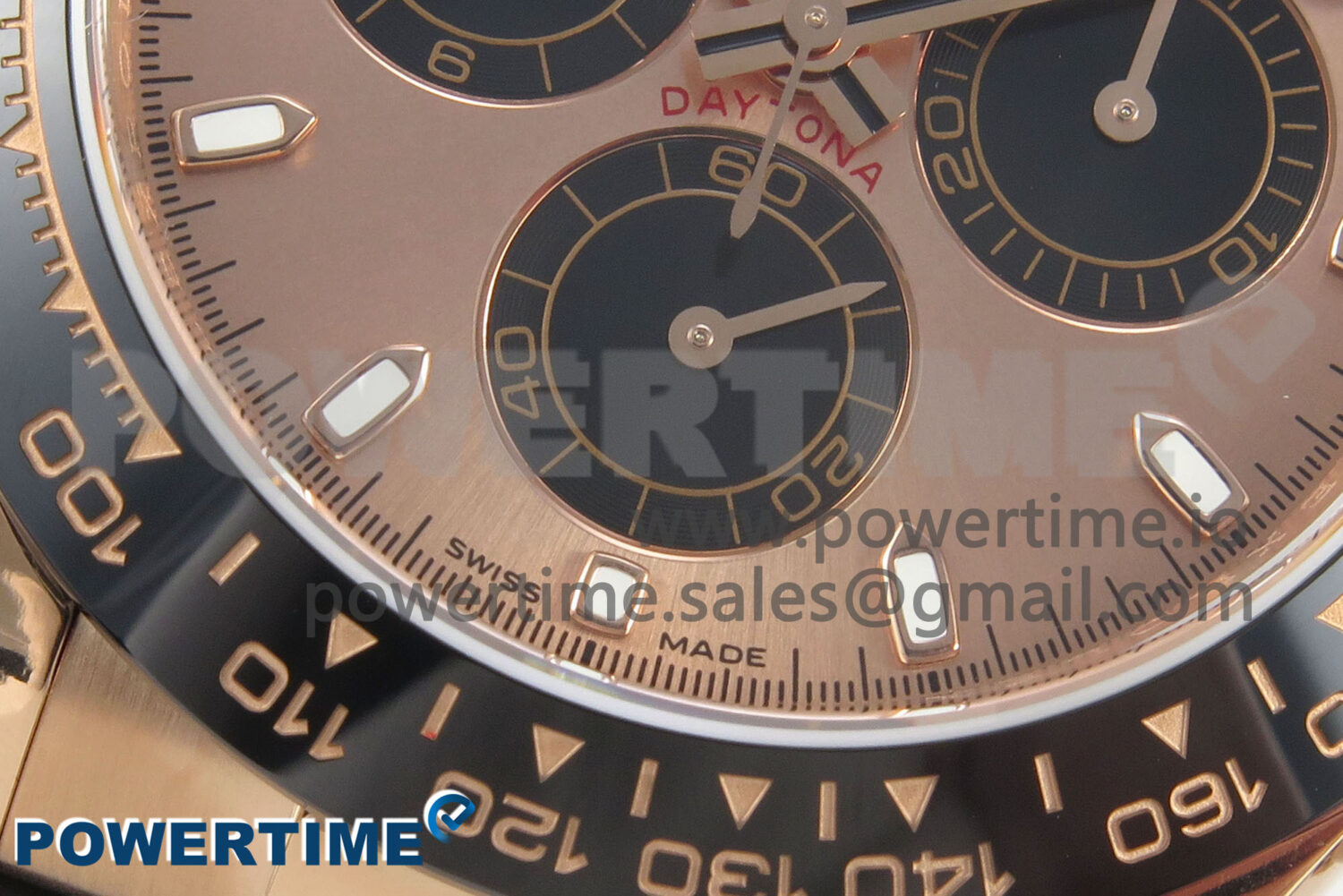 Daytona 116515 QF 1:1 Best Edition RG/Black Dial on Oysterflex Strap SH4130 V11（Gain Weight） - Image 5