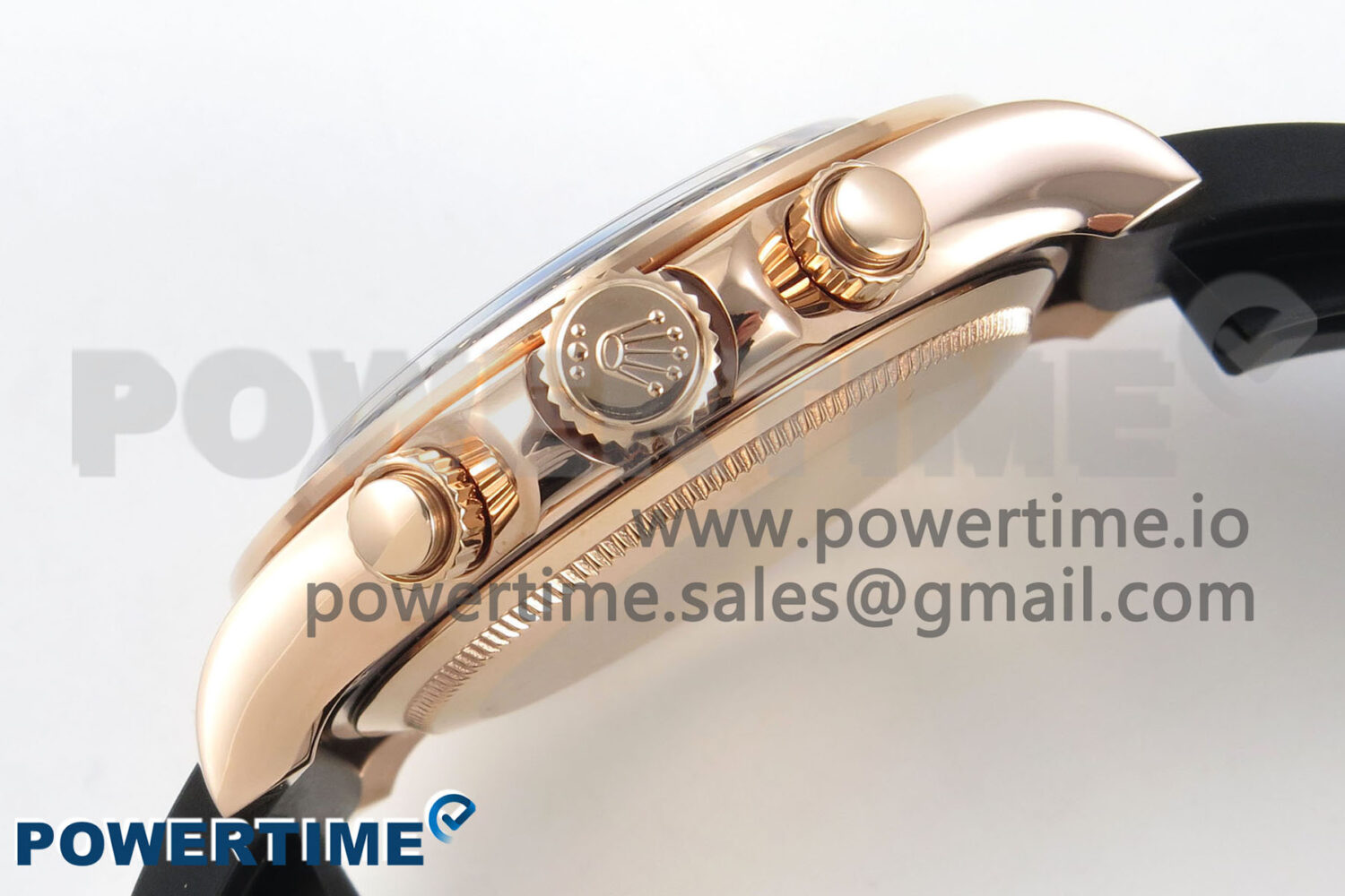 Daytona 126515 RG Clean 1:1 Best Edition Black Ceramic Bezel Black Stick Dial on Oysterflex Rubber Strap DD4131Size - Image 7