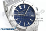 Royal Oak 15510 SS APSF 1:1 Best Edition Blue Dial on SS Bracelet SA4302 Super Clone V2 (SW Dial) - Image 2