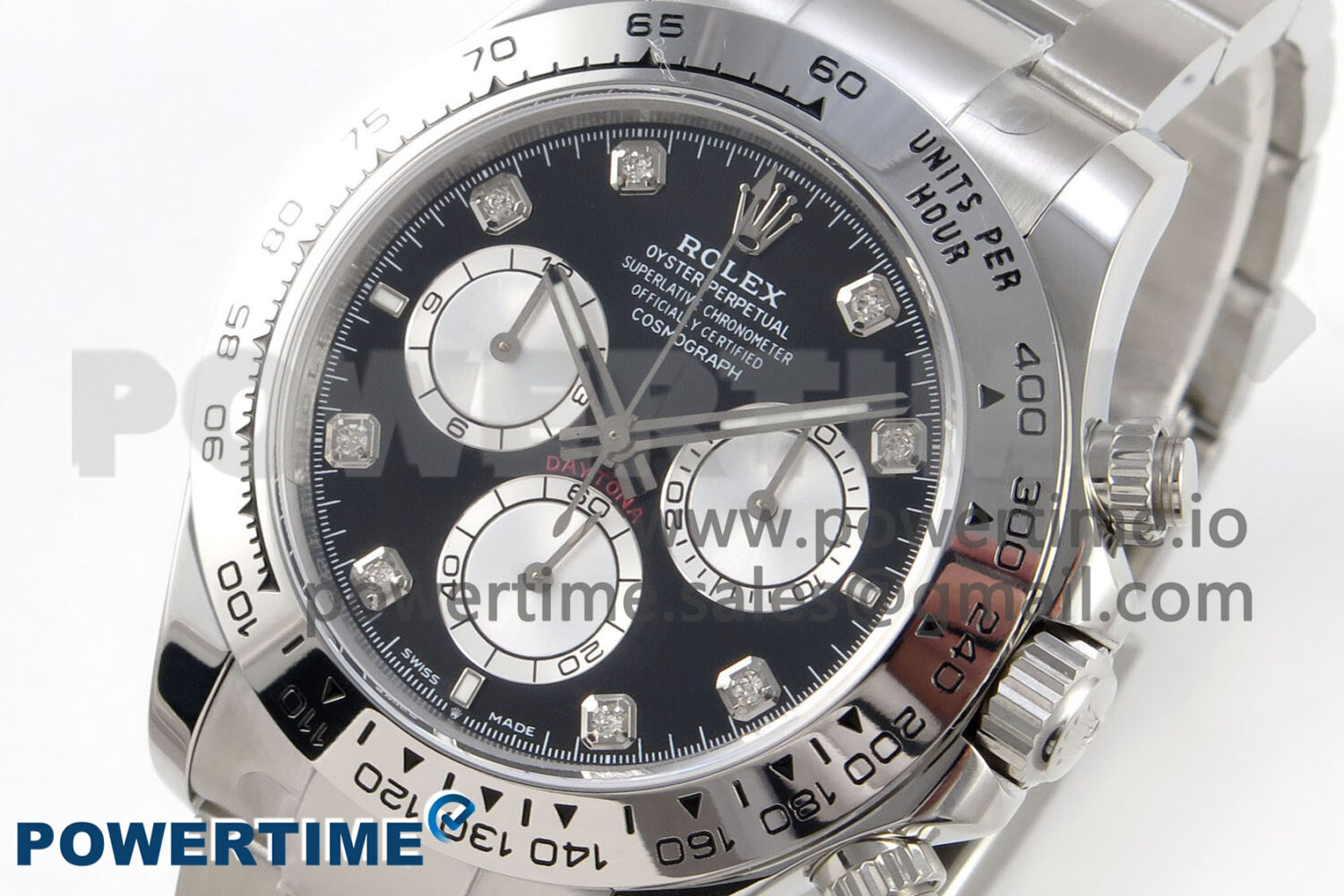 Daytona 126509 Clean 1:1 Best Edition Black/SS Dial on SS Bracelet Super Clone DD4131 - Image 3