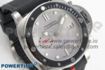 PAM1681 44mm Luna Rossa Submersible VSF 1:1 Best Edition On Gray Fabric Strap P900 - Image 2