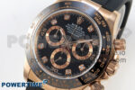 Daytona 116515 QF 1:1 Best Edition Black/RG Dial on Oysterflex Strap SH4130 V11（Gain Weight） - Image 3