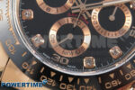 Daytona 116515 QF 1:1 Best Edition Black/RG Dial on Oysterflex Strap SH4130 V11（Gain Weight） - Image 5